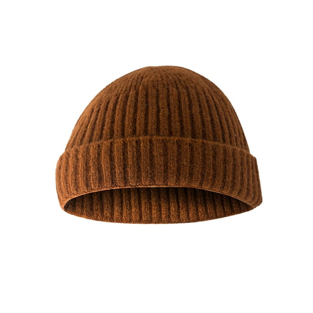 Pumpkin Unisex Stylish Knit Beanie Hat Slouchy Headwear Beanie 